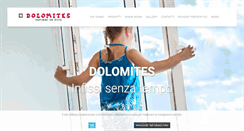 Desktop Screenshot of dolomitesinfissi.com